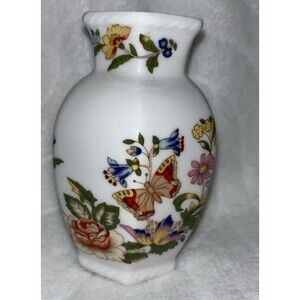 Aynsley Bone China Cottage Garden 3 5/8" Mini Bud Vase